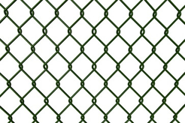 Maschendrahtzaun Rolle 150 cm hoch, 25 m lang, grün, 50er Masche