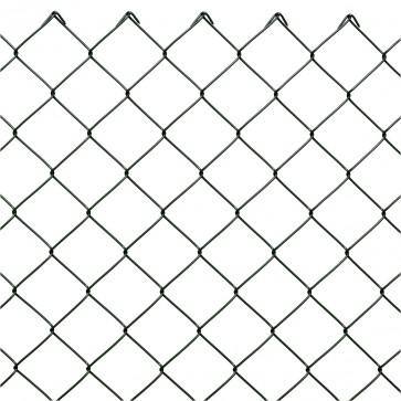 Maschendrahtzaun Rolle 125 cm hoch, 15 m lang, grün