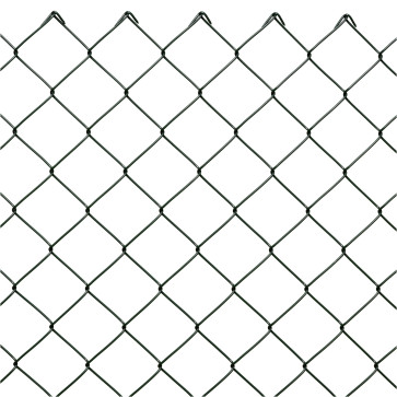 Maschendrahtzaun Komplettset, grün, 1,00 m hoch, 150 m lang - EXTRA STABIL