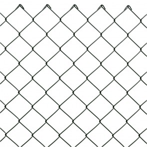 Maschendrahtzaun Rolle 125 cm hoch, 15 m lang, grün