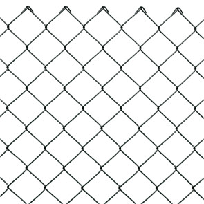 Maschendrahtzaun Komplettset, anthrazit, 1,00 m hoch, 75 m lang