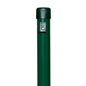 Maschendrahtzaun Komplettset, grün, 0,80 m hoch, 30 m lang