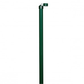 1 x Zaunstrebe, Länge 1,20 m, grün, für 34mm Pfosten, für Maschendrahtzaun-Höhe 0,80 m